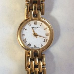 Raymond Weil watch. Stainless steel. Swiss made.